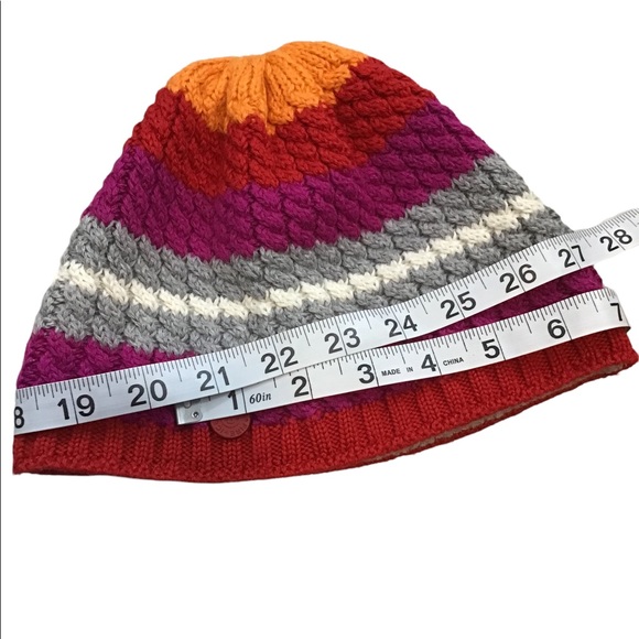 BOGNER - Fire + Ice Strip Knit Beanie Hat - Picture 10 of 16